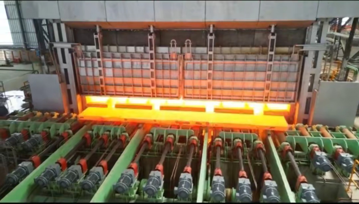 Steel production furnace at Century Steel
